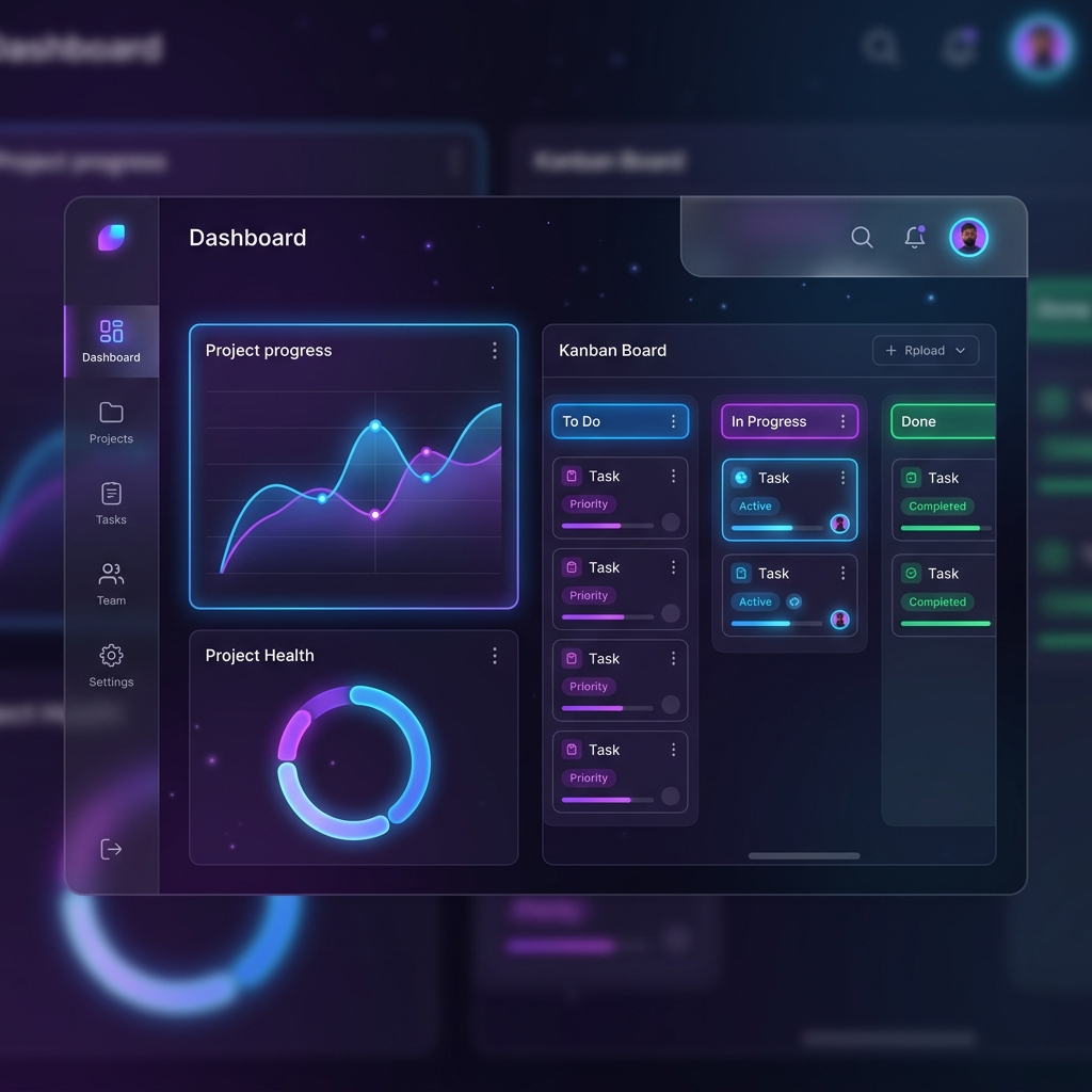 FluxBoard Dashboard Preview